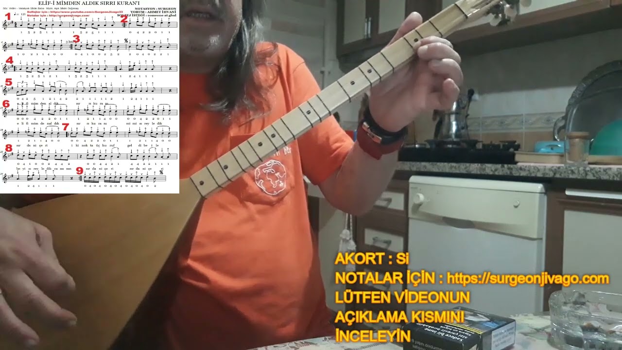 SOLFEJ ELİF İ MİMDEN ALDIK SIRRI KURAN'I KISA SAP BAĞLAMA EKLEYEN SURGEON