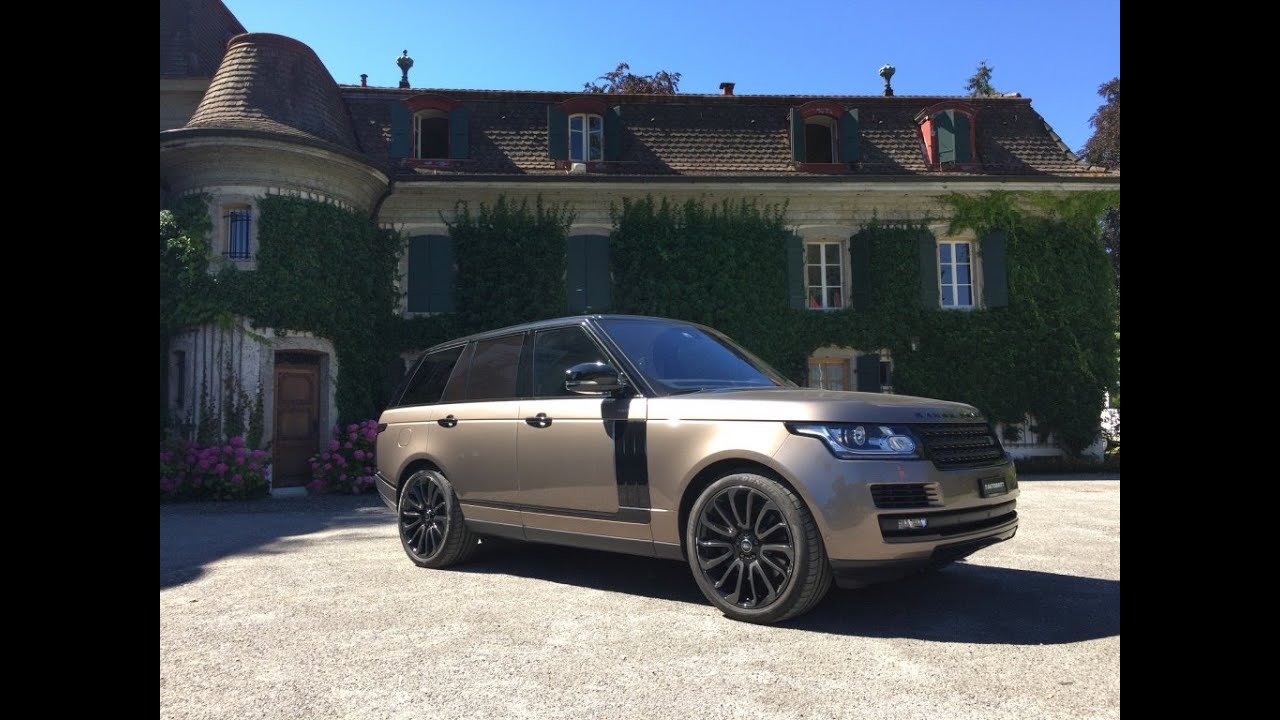 RANGE ROVER VOGUE 2016 4.4 l. SDV8 TD SUV Test & Review in GENEVA