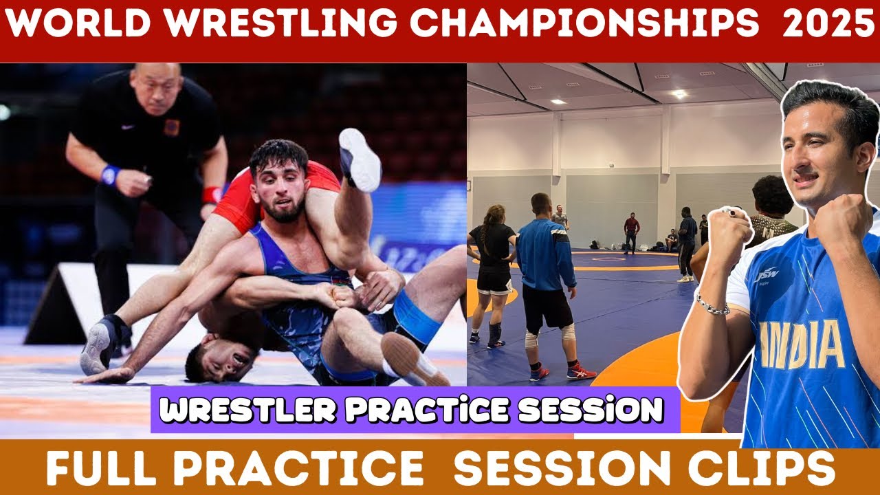 World Wrestling Championships Croatia 2025 : Indian wrestler training hard to win maximum gold medal