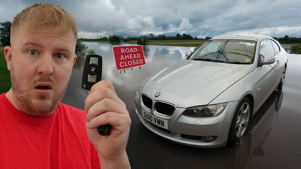 I BOUGHT A CHEAP BROKEN BMW THEN GOT CAUGHT IN A FLOOD