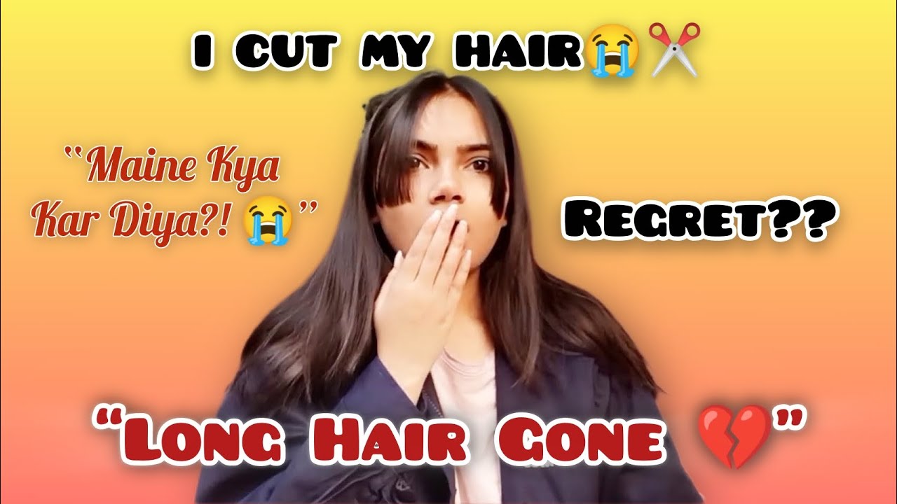 I Chopped My Hair Off… 😳 Biggest Change of My Life|| Maine Apne Baal Kyu Kaate? 😭 Emotional Story