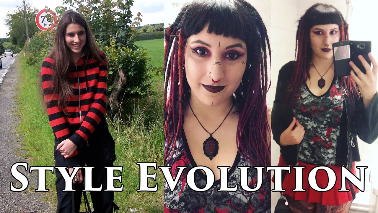 My Goth Style Evolution