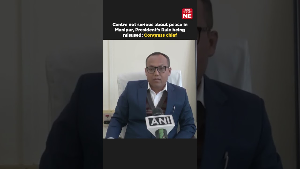 Глава Конгресса заявил, что центральное правительство несерьезно относится к вопросу мира в Манип...