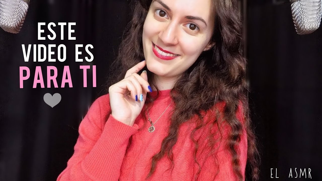♡ASMR español♡ SI NO PUEDES DORMIR, ESTE VIDEO ES PARA TI. ♥