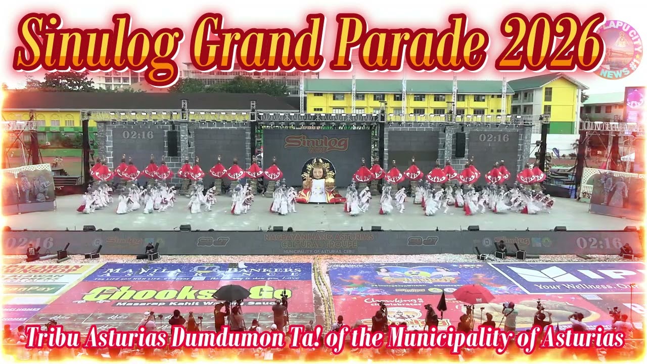 Tribu Asturias Dumdumon Ta! of The Municipality of Asturias joint the  Sinulog Grand Parade 2026