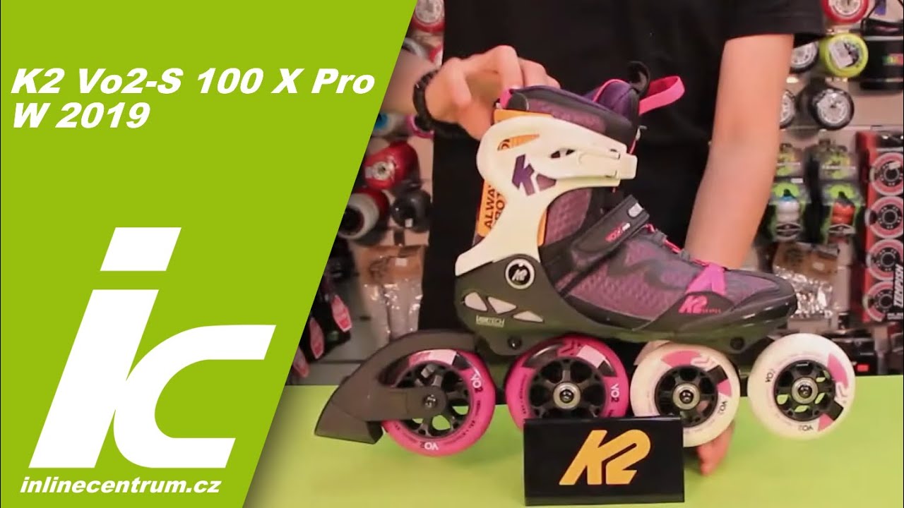 Inline brusle K2 VO2-S 100 X Pro Women 2019