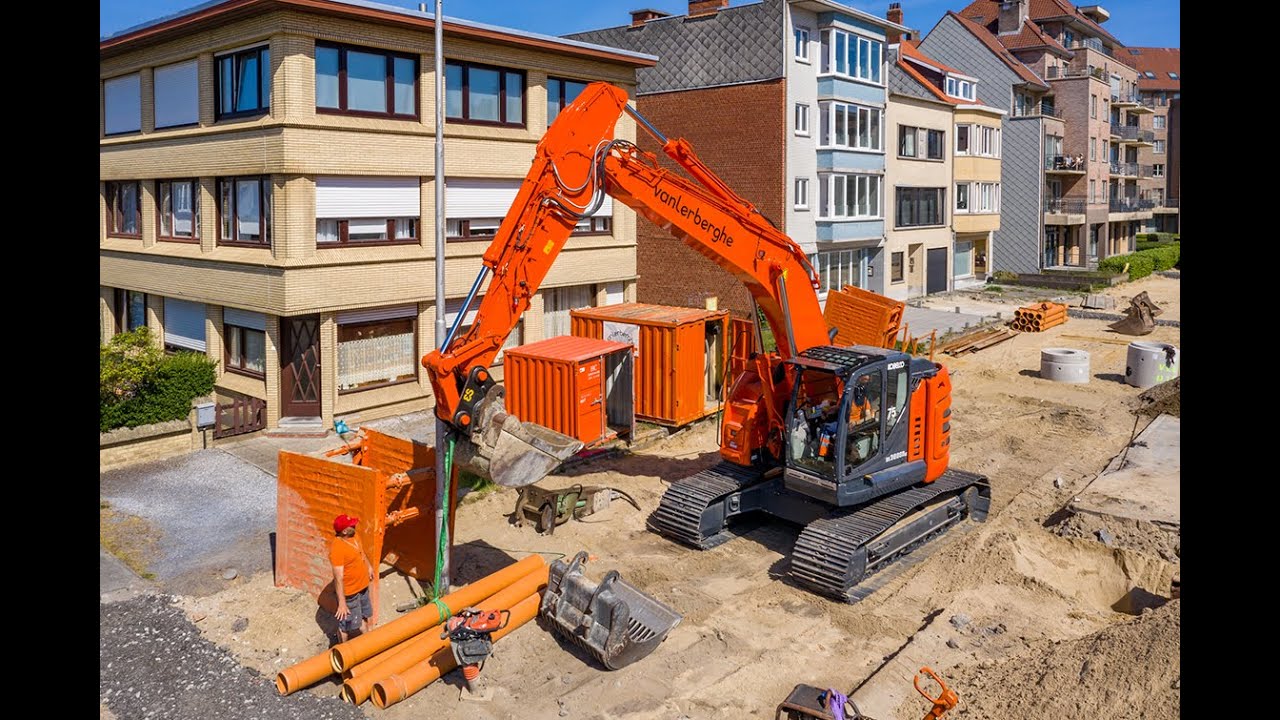 Kobelco SK380SRLC voor Vanlerberghe