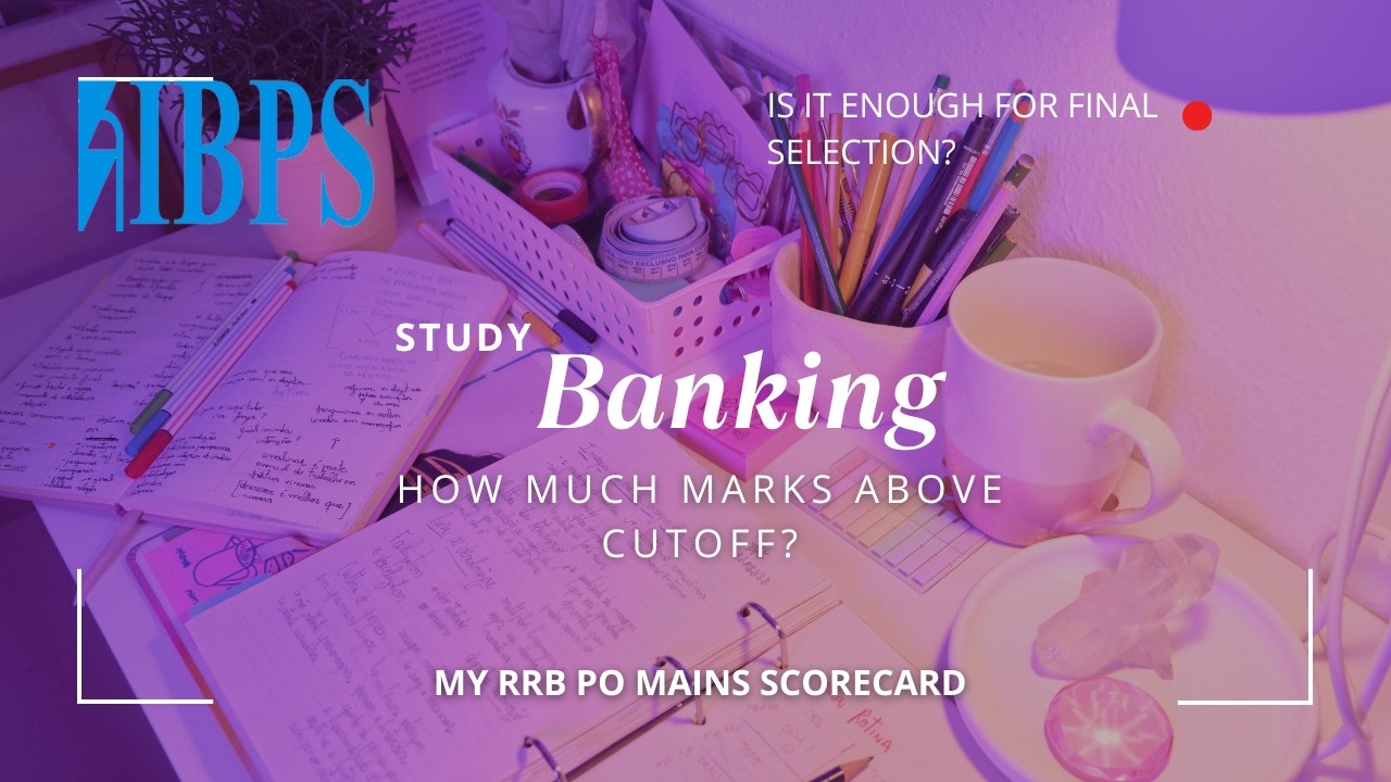 #rrb RRB PO Mains scorecard🧿,15+ above cutoff✅Is it enough🤷?#rrbpo