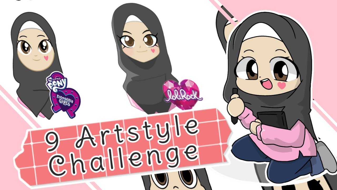 9 Art style Challenge | Flash warning | (Cartoon version)