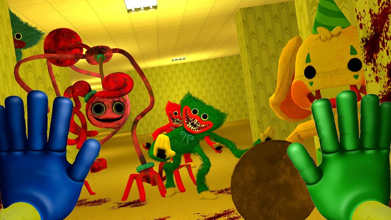 Spotkaliśmy MOMMY LONG LEGS w *BACKROOMS* w WIRTUALNEJ RZECZYWISTOŚCI! Garry's Mod VR