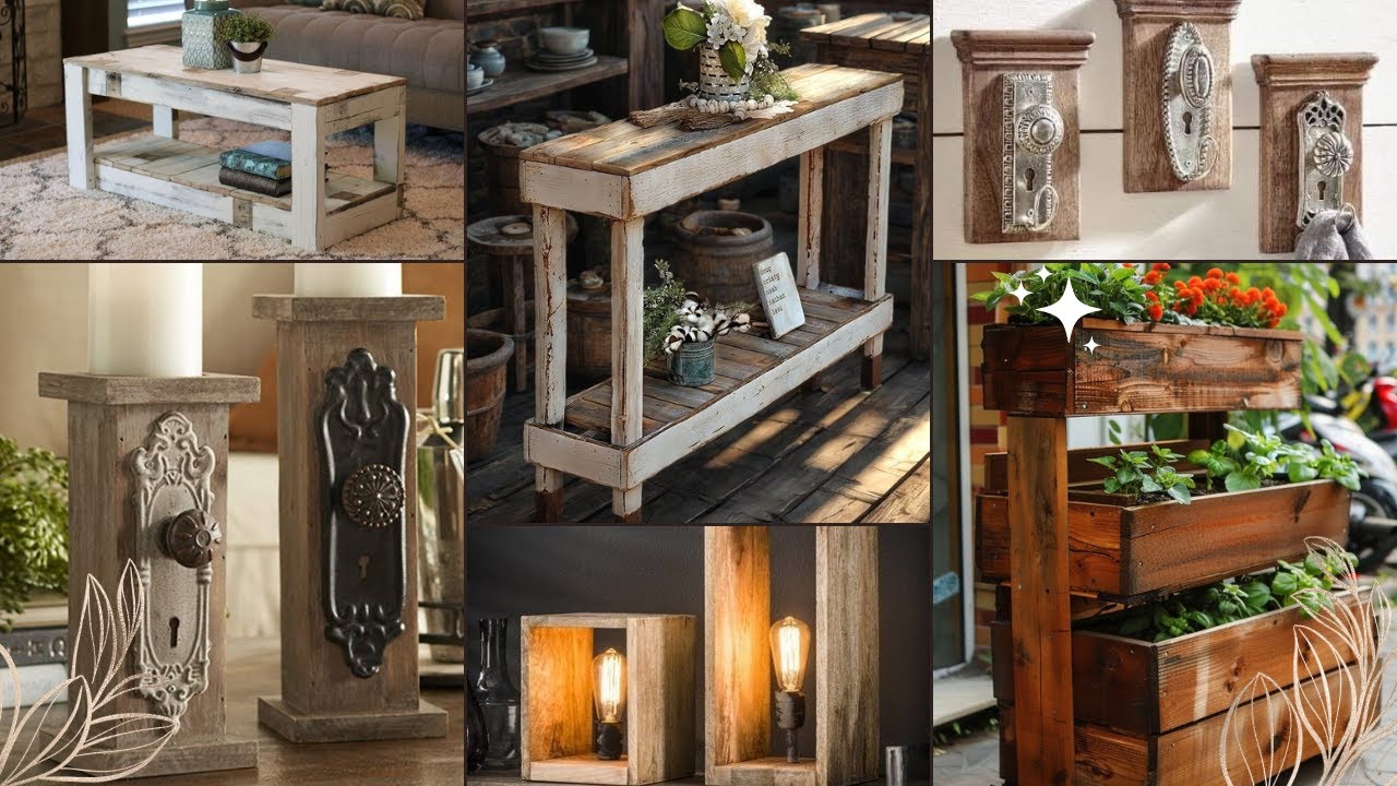 Profitable Upcycled Wood Project Ideas  DIY D&eacute;cor & Furniture