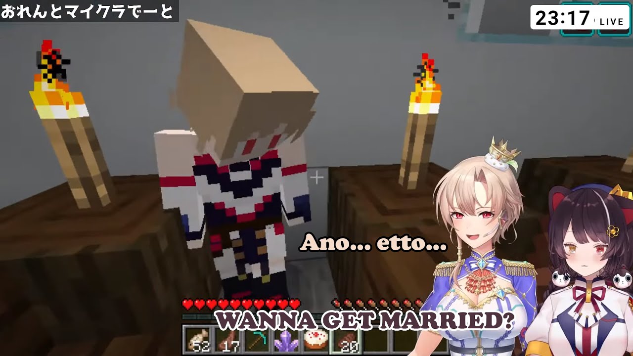 FurenToko - Inui Asked Furen to Get Married With Her ft.Seffyna [NIJISANJI - ENG SUB]