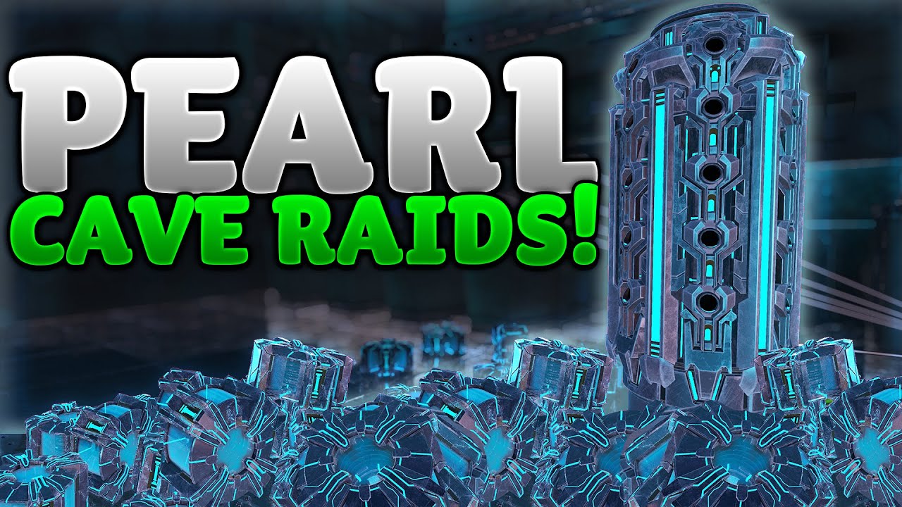 SOLO RAIDING PEARL CAVES! - Ark Solo Small Tribes Official - Ep12 S2