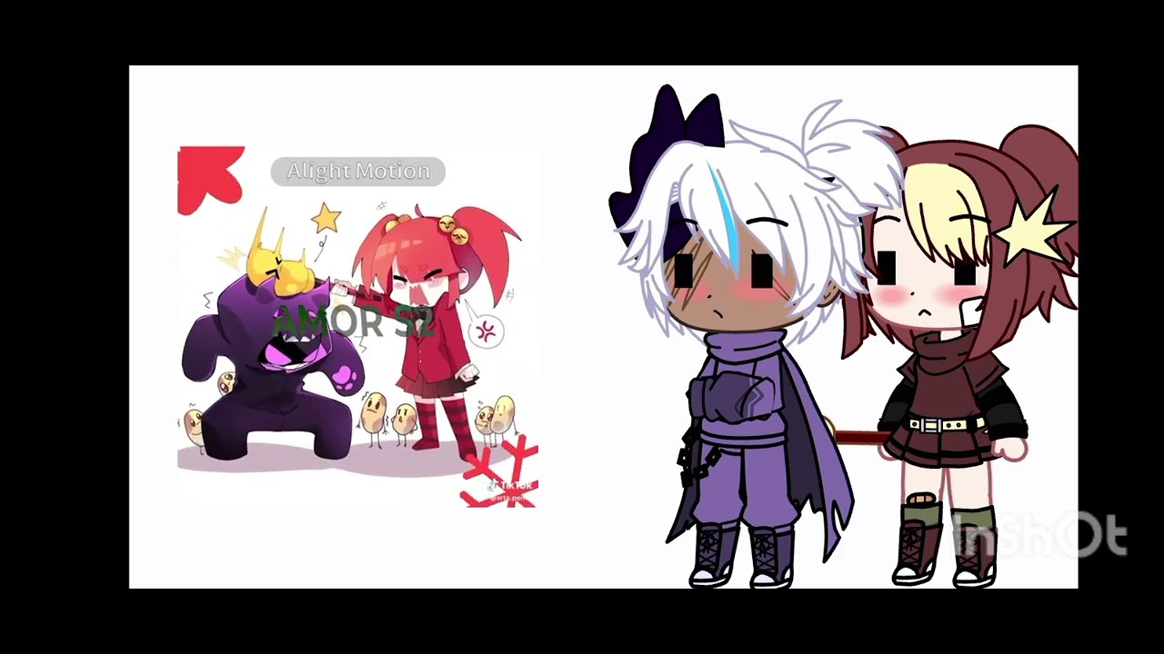 Turma da batatinha reagindo a shipps