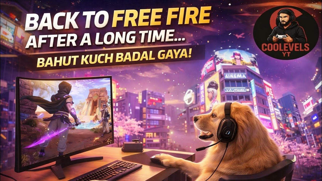 FREE FIRE LIVE  | AFTER LONG TIME COMEBACK 😈