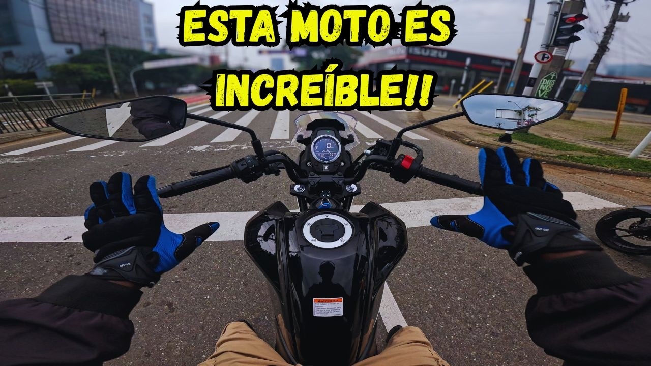 ‼️Por Fin probamos la V-strom 160 me sorprendió!! 🔥