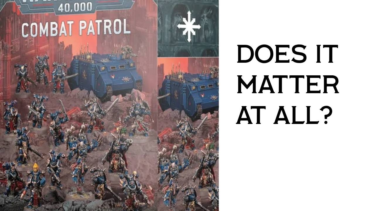 Мы НИКОГДА не получим тот боевой патруль из Warhammer 40K, которого хотим...