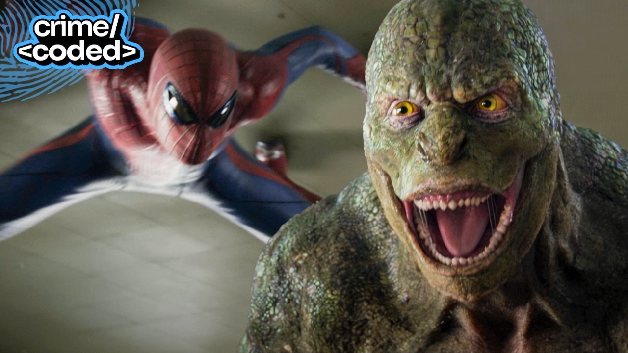 the amazing spider-man (2012) &ndash; spider-man vs the lizard in a high school showdown