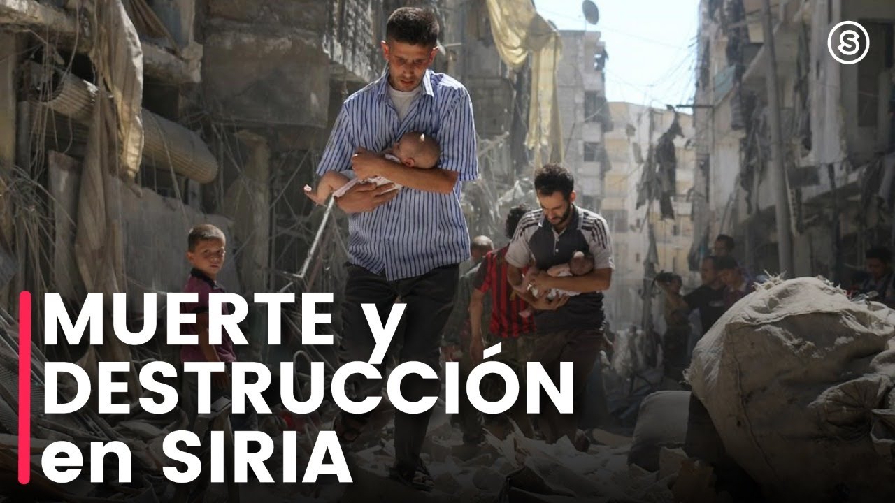 SIRIA lleva 10 años ‘sumergida’ en una DEVASTADORA GUERRA