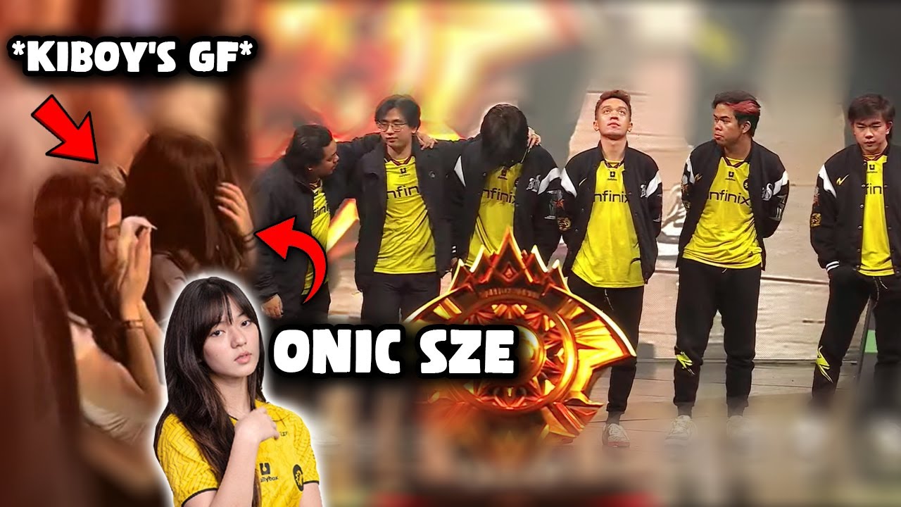 ONIC SZE AND KIBOY'S GF ARE EMOTIONAL AFTER ONIC'S LOSS IN M5...🥺