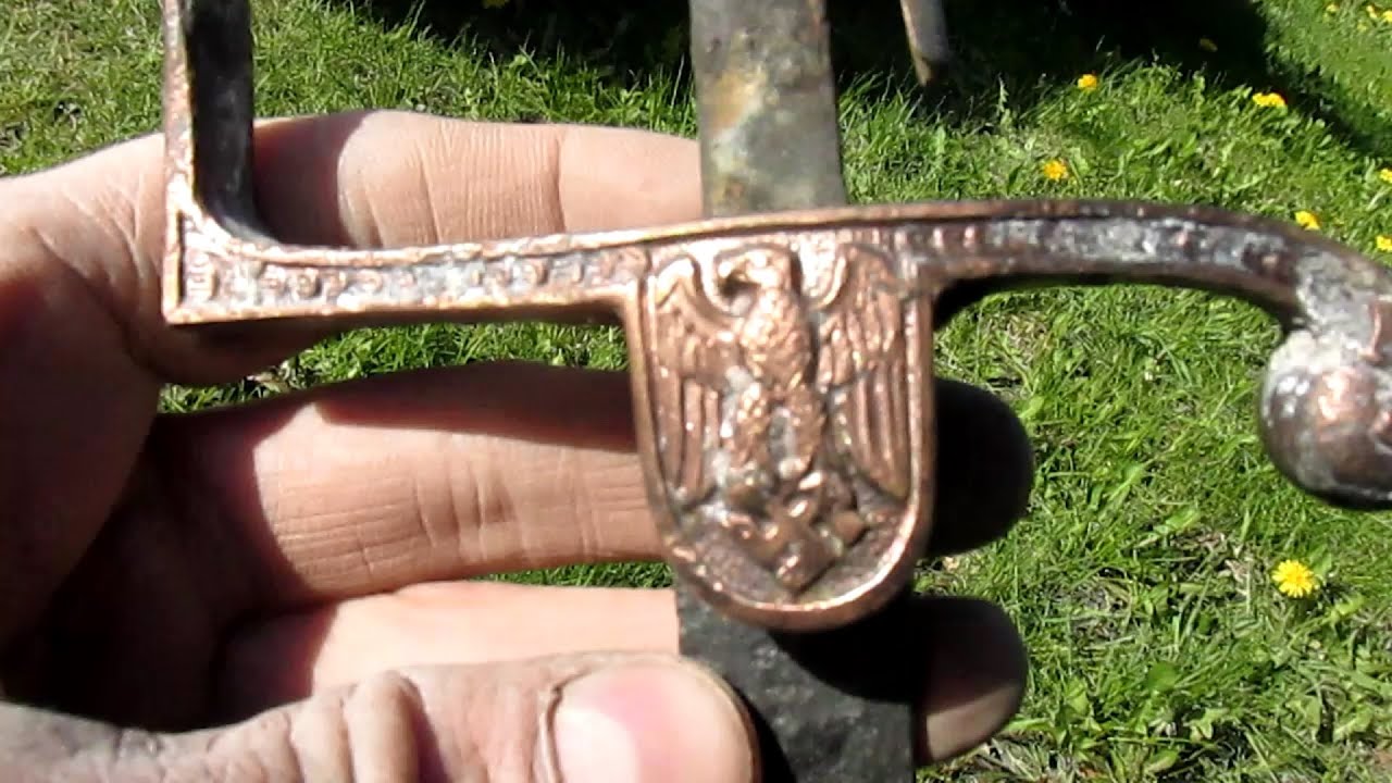 Gdańsk wykopki #19 - Gruzowisko - Szabla Wehrmacht