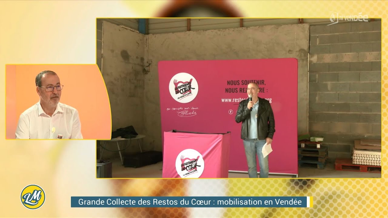 Grande Collecte des Restos du Cœur : mobilisation en Vendée