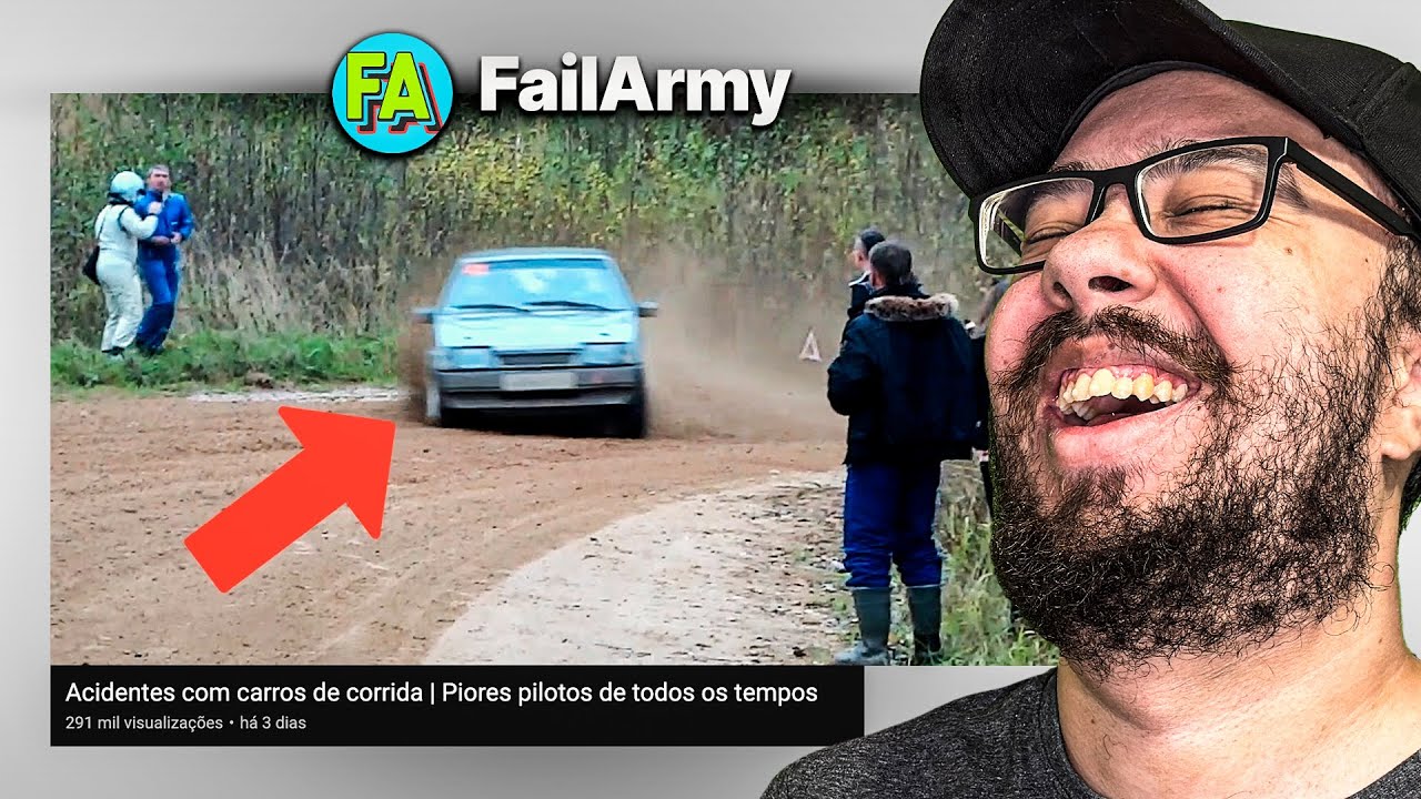 OS PIORES PILOTOS DA HISTÓRIA! ACIDENTES INACREDITÁVEIS! - REACT FAIL ARMY