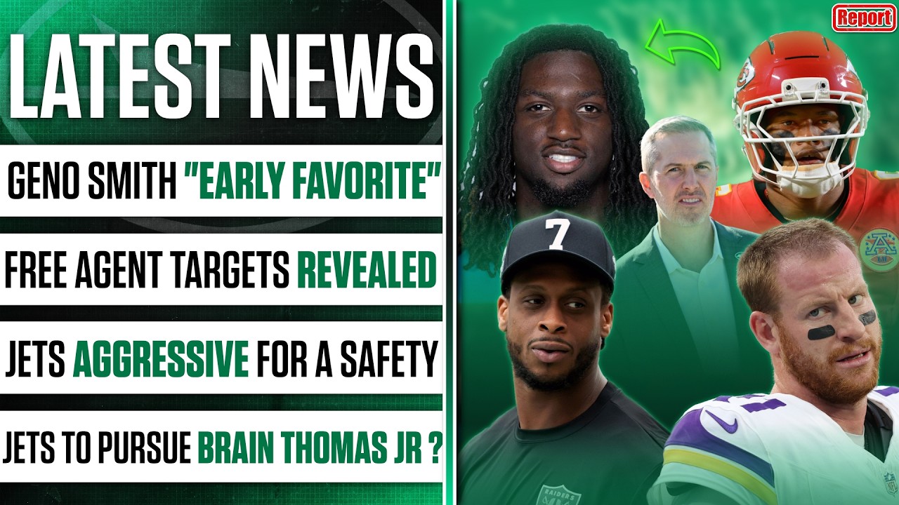 🚨 MAJOR UPDATES: The Jets Free Agency Plan Is Starting To Leak…