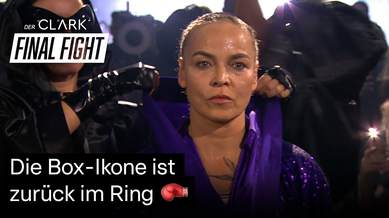 Regina Halmich steigt zur&uuml;ck in den Boxring 🥊 | DER CLARK FINAL FIGHT
