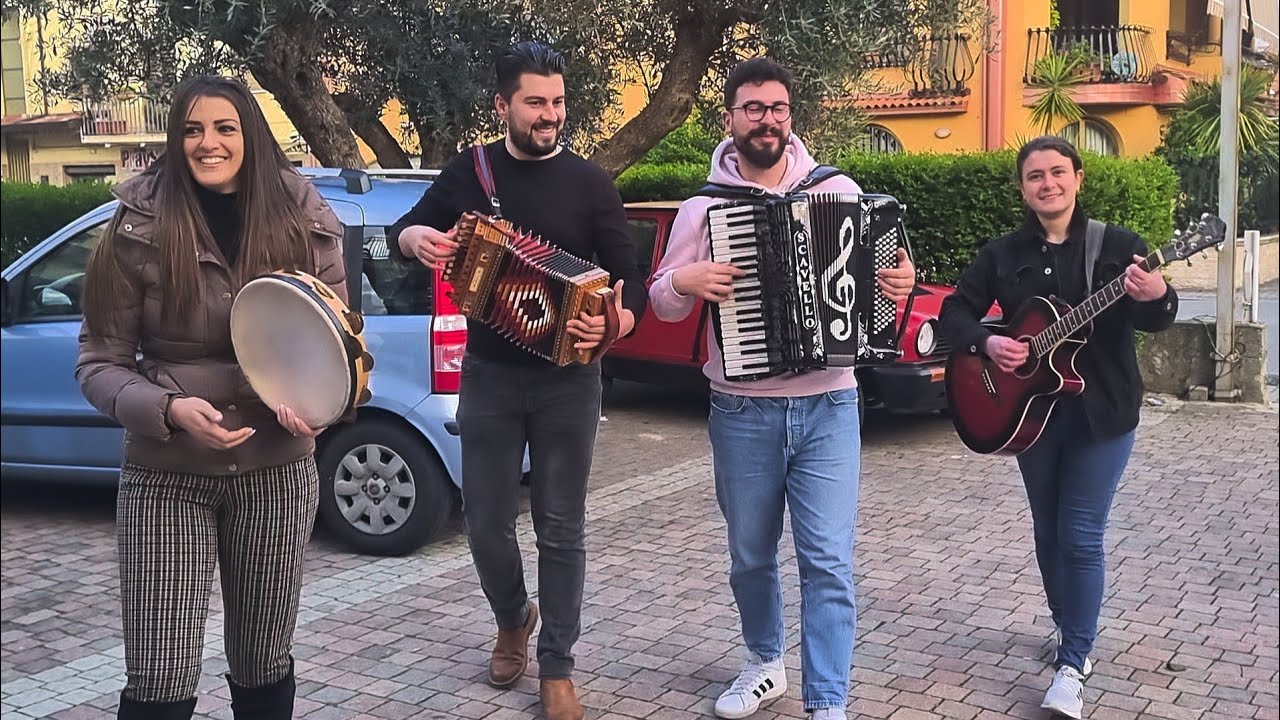 PROGETTO TARANTELLA - SORPRESA PER CLAUDIO - SAPORI DELLA NOSTRA TERRA - MONTALTO UFFUGO (CS)