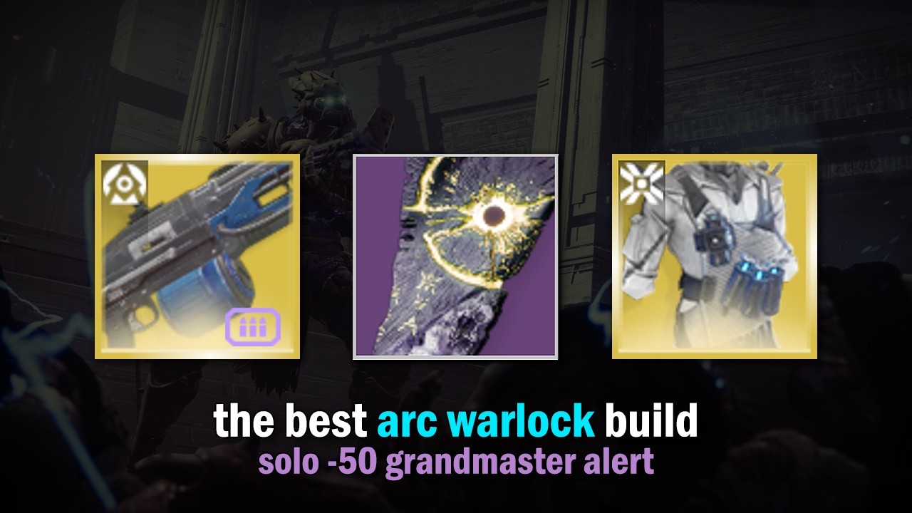 The Best Arc Warlock Build vs -50 Solo GM Alert [Destiny 2]
