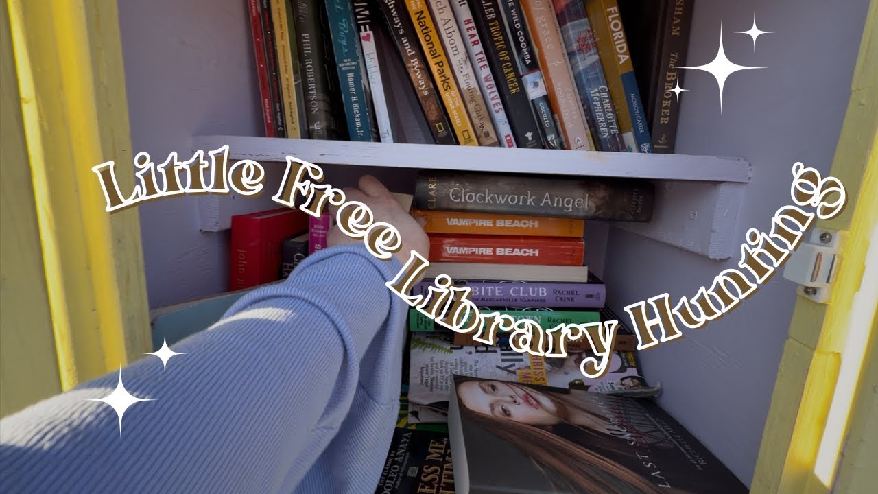 Let’s go little free library hunting!