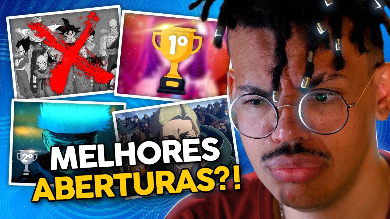 AS ABERTURAS MAIS FAMOSAS DE ANIME?! TÁ ERRADO ISSO!