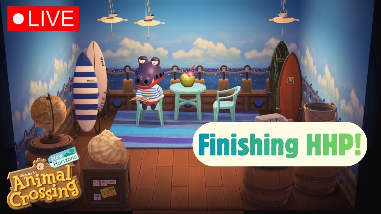 Actually finishing HHP on Clemergy!! | Animal Crossing New Horizons