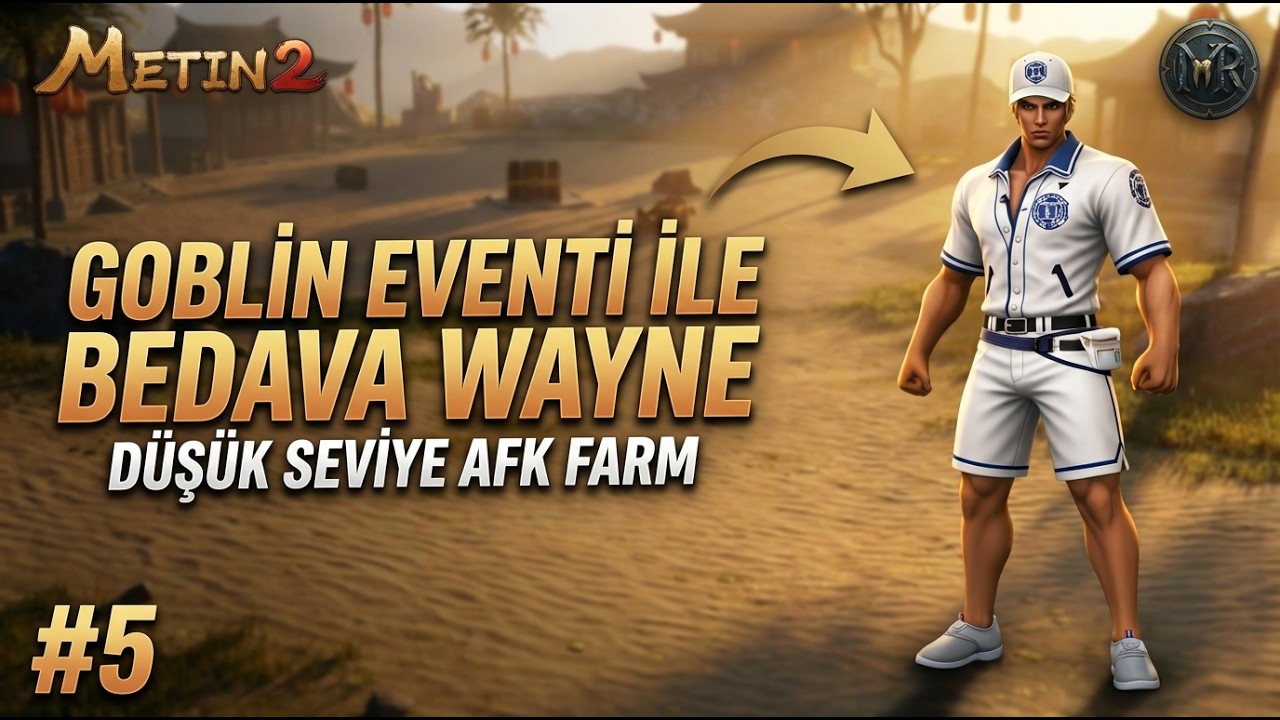 BEDAVA WAYNE ile AFK FARM! 💰 Ticaretle Para Katlama | Metin2 Safir #5