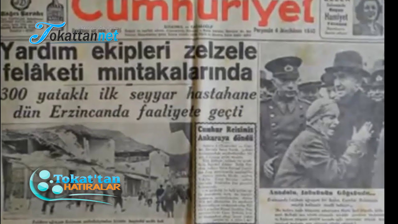 1939 Depremi Anısına