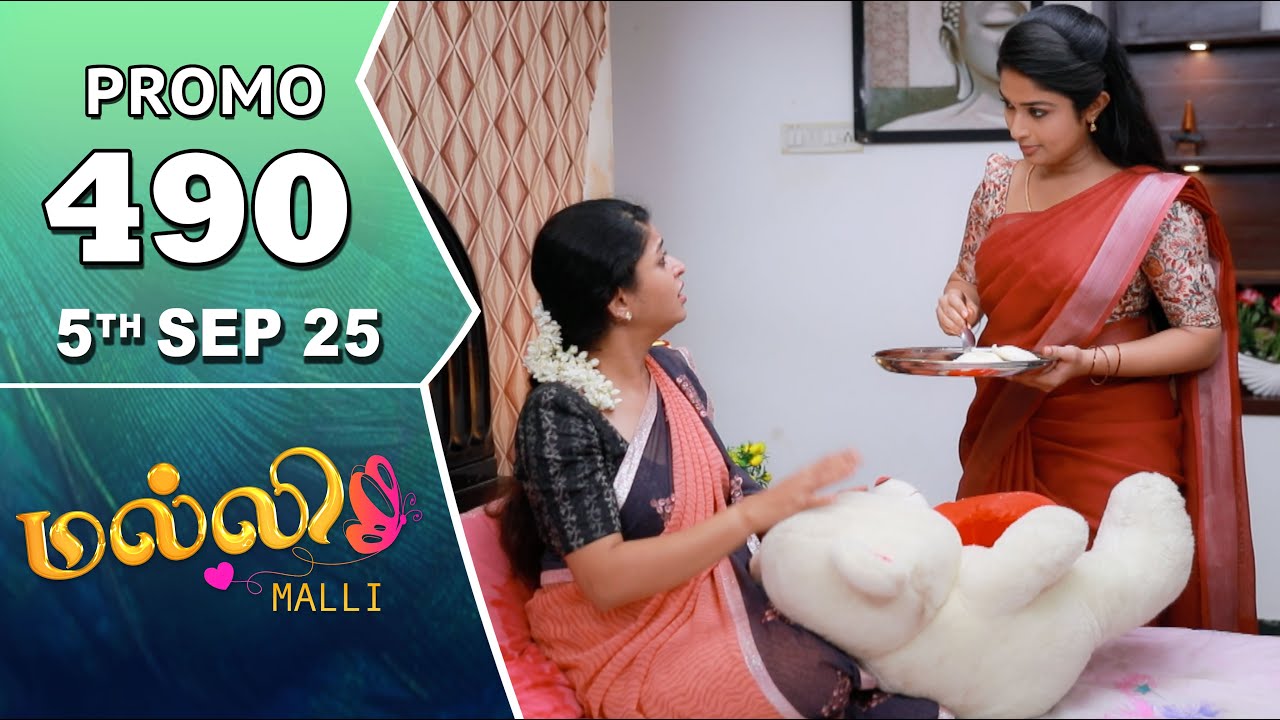 Malli Serial | Episode 490 Promo | 5th Sep 25 | Nikitha | Vijay | Saregama Dice TV Shows Tamil