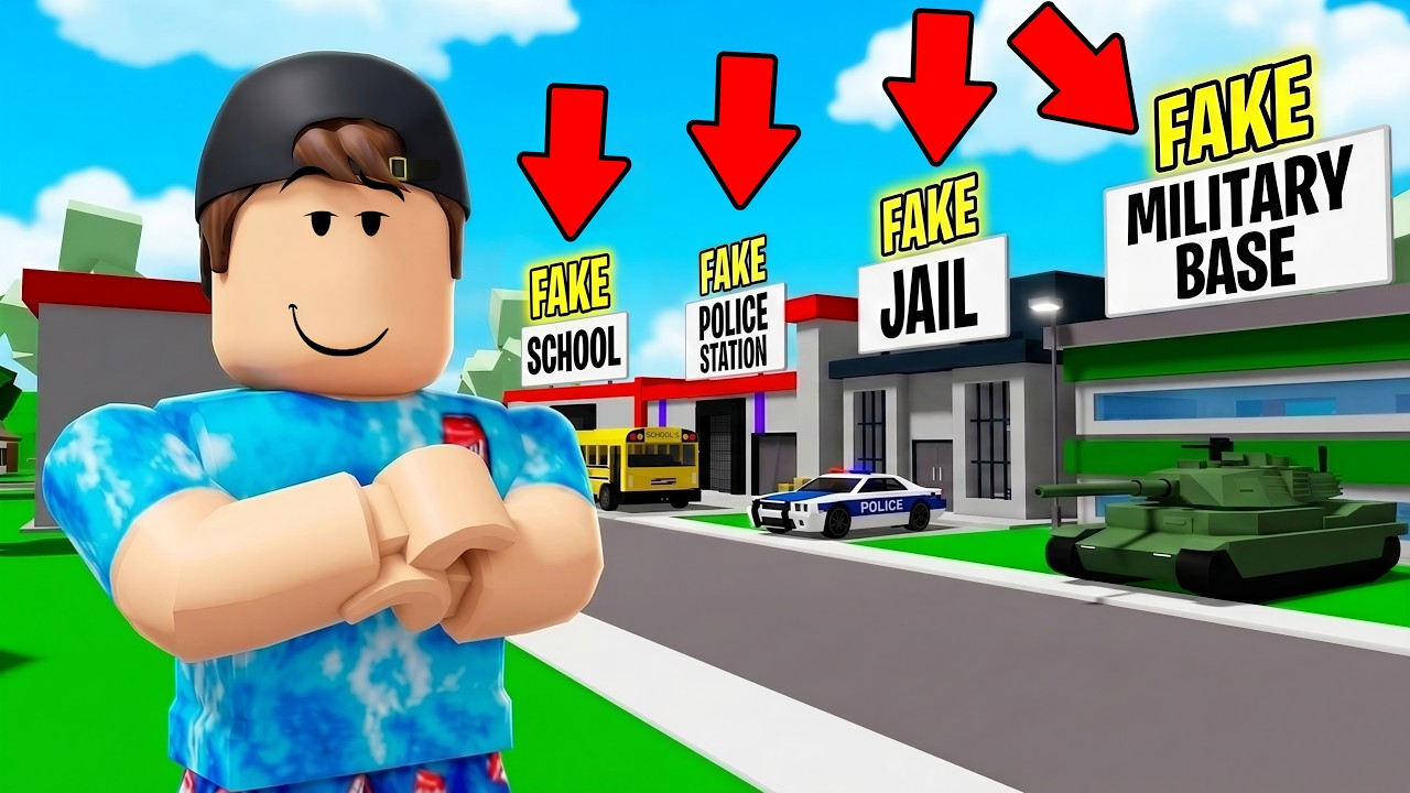 How Todd Built A FAKE Brookhaven!! (FULL MOVIE)