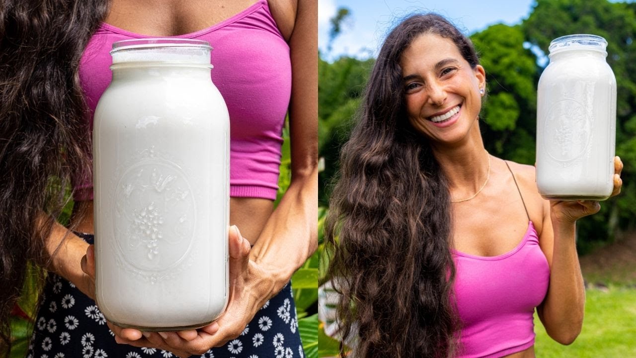 Как приготовить ЛУЧШЕЕ ореховое молоко на растительной основе 🥛 Простой рецепт с миндалем и кешью...