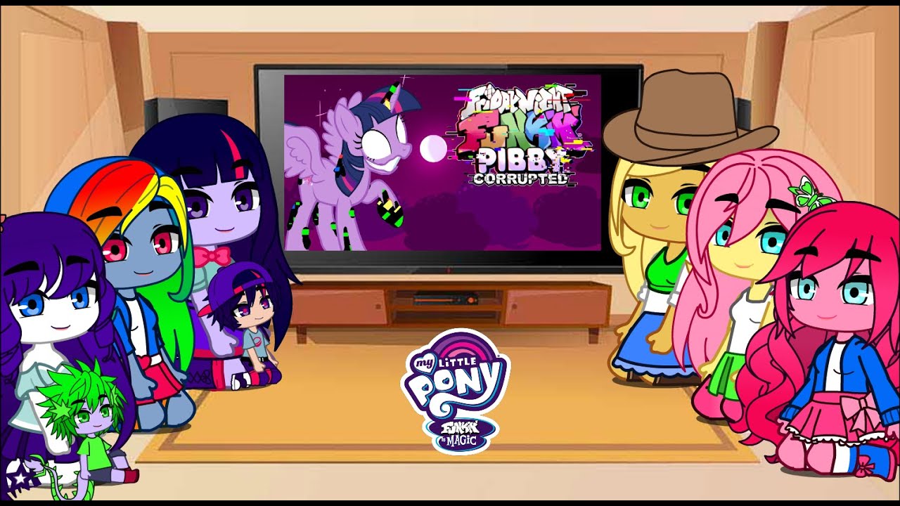 MLP Twilight and BF Twilight Friends - Reaction Twilight Pibby Mod