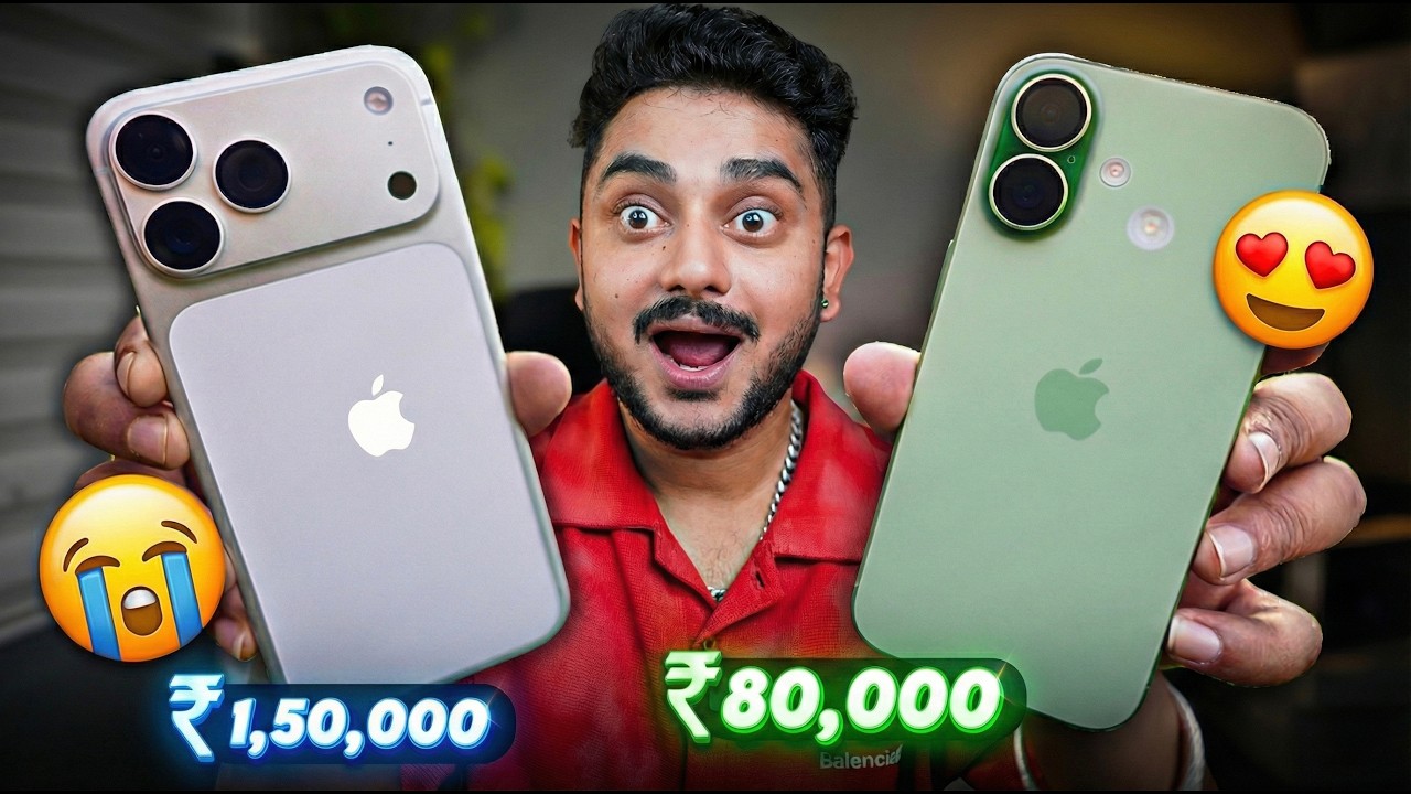 iPhone 17 vs iPhone 17 Pro Max | Camera, Battery, Performance & Gaming Test