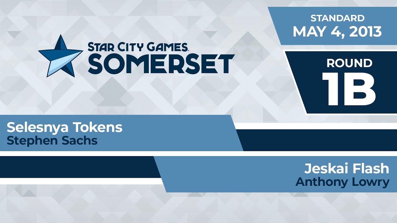 SCGNJ: Round 1b - Stephen Sachs vs Anthony Lowry | Standard