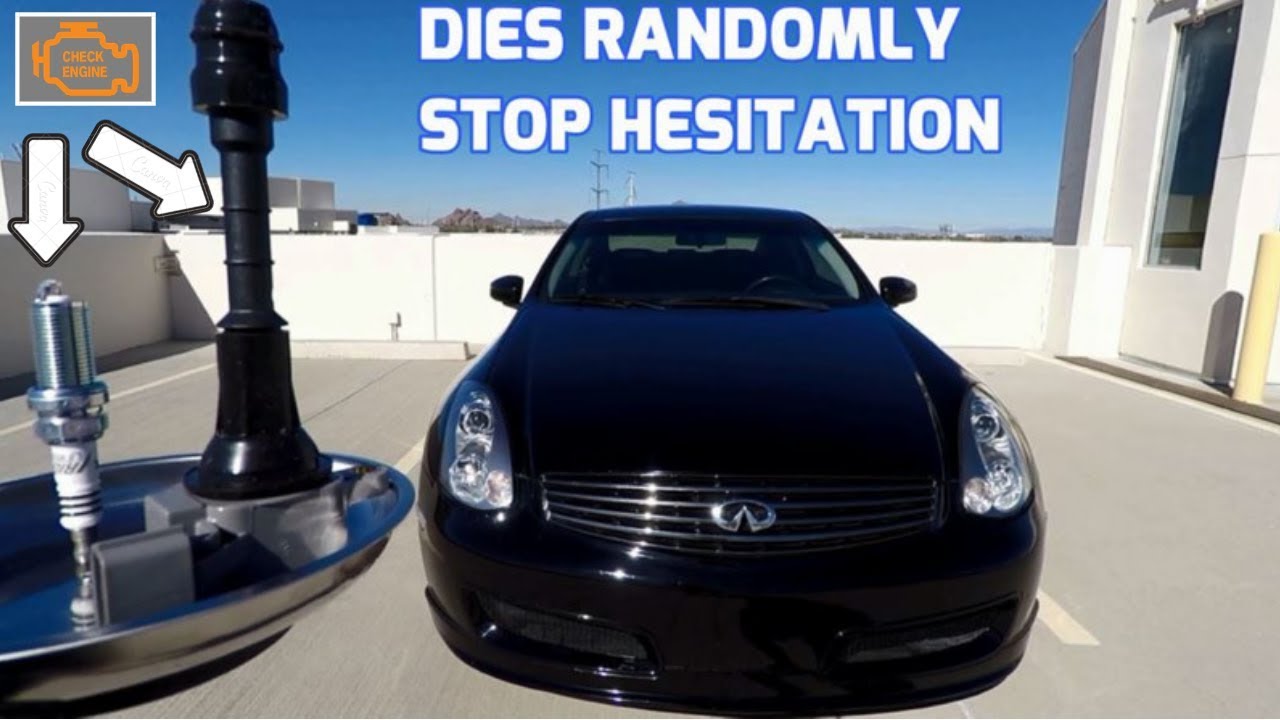 INFINITI G35 💥 NISSAN 350z - Misfire Random P0300 - Ignition Coil and Spark Plugs INSTALL