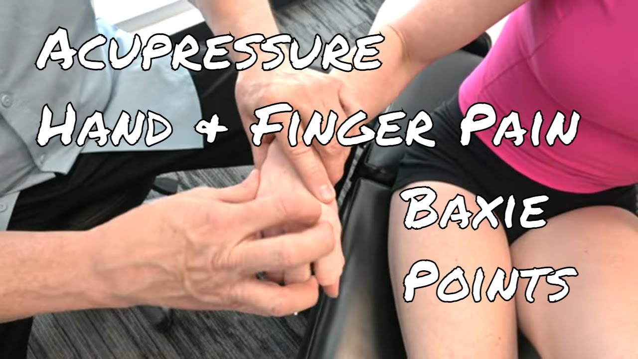 Baxie Points Acupressure: Hand and Finger Pain