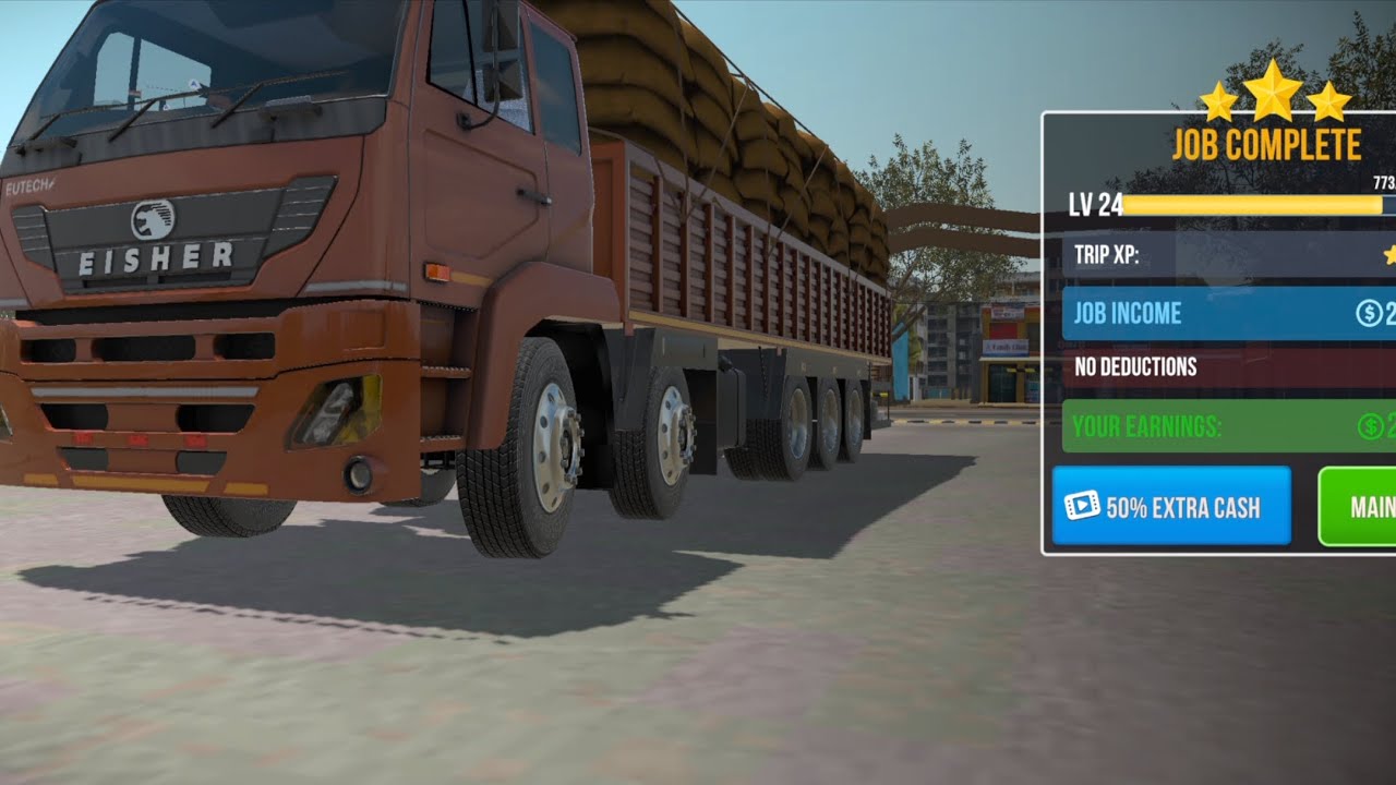 Truck Master India Gameplay 😱 | Real Indian Roads & Heavy Weight 🚛🔥| Mobile Gameplay📱| GameVibe_X 🎮|