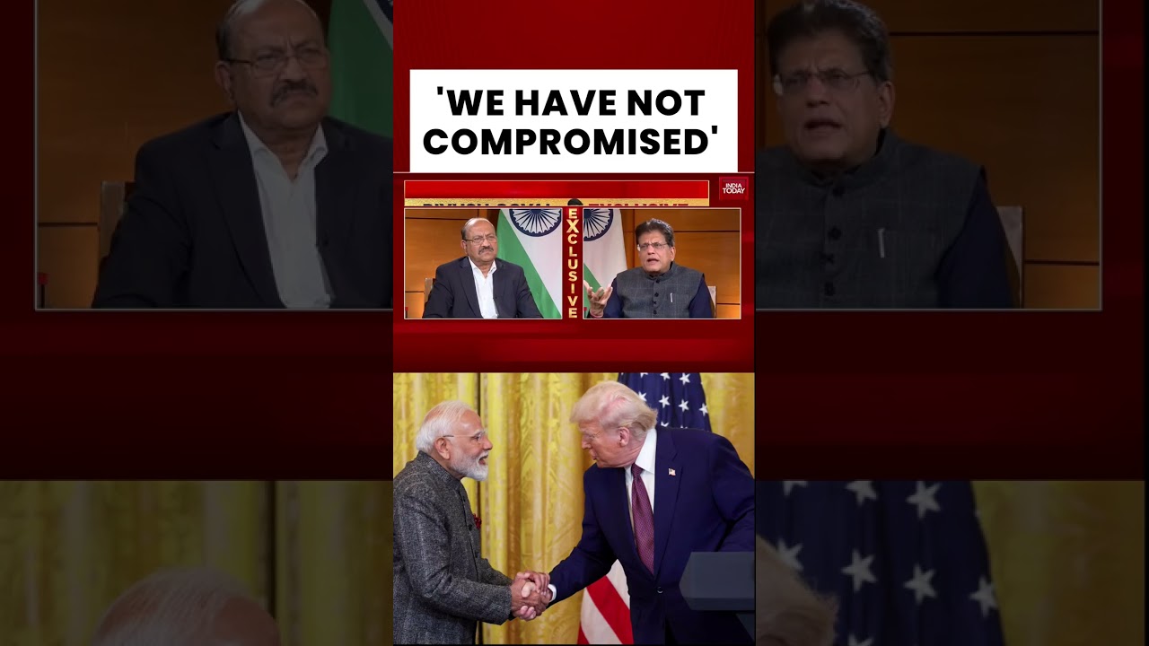 Piyush Goyal: No Compromise On India's Dairy Sector In Free Trade Deals | India-US Trade Deal