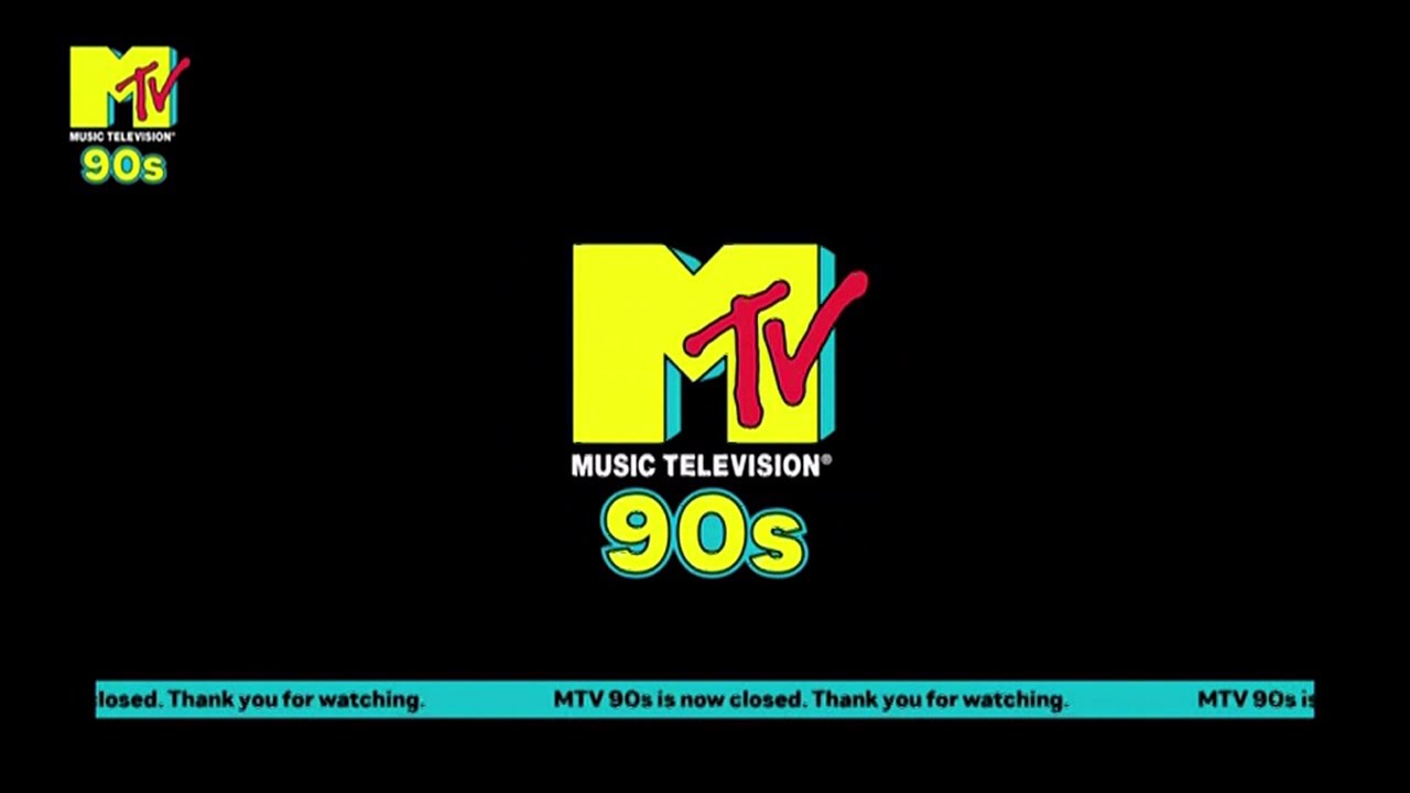 Poslední minuty vysílání MTV 90s