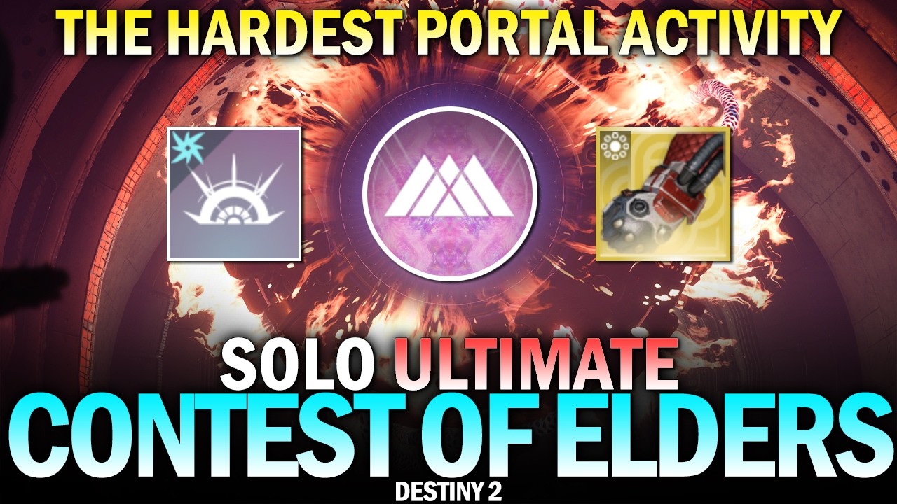 Solo Ultimate Contest of Elders (The Hardest Portal Activity By Far) [Destiny 2]