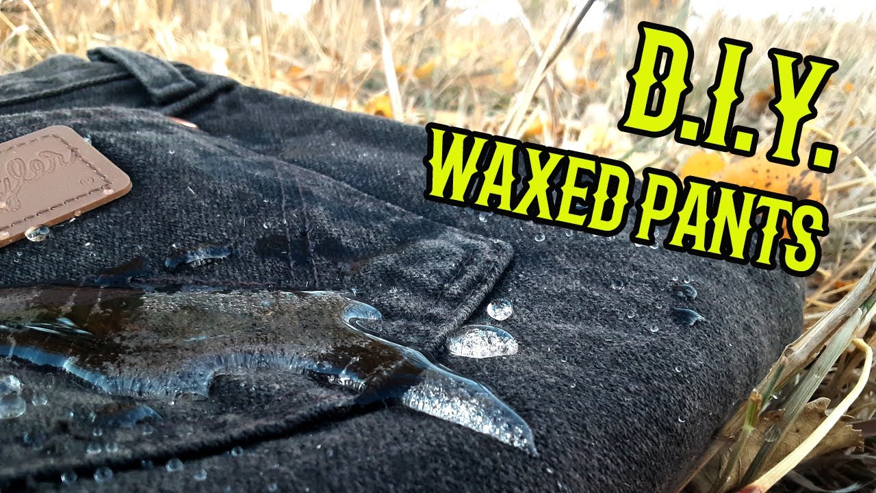 Making Waxed Pants - Timelapse