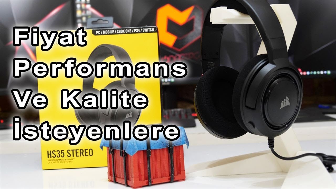 Her Platforma Uygun Corsair HS35 Stereo Kulaklık İncelemesi